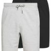 Only & Sons Herren ONSNEIL 2 PACK - Shorts - Black/grey