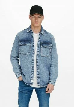 Only & Sons Hemd - Blue Denim | Herren