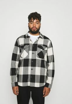 Only & Sons Herren ONSMILO LIFE CHECK OVERSHIRT - Hemd - Black