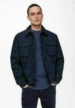 Only & Sons Herren Langarmshirt - Dark Navy