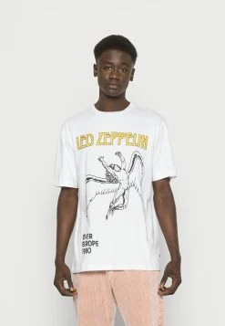 Only & Sons ONSLEDZEPPELIN TEE UNISEX - T-Shirt Print - Bright White