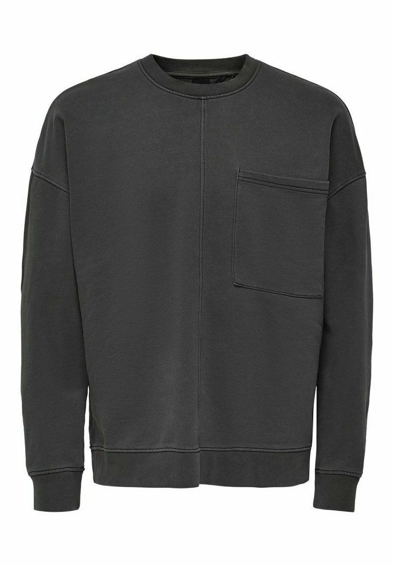 Only & Sons Herren Sweatshirt - Black 6 Only & Sons Herren Sweatshirt - Black – Bild 6
