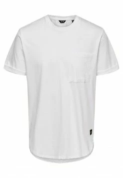 Only & Sons Herren ONSGAVIN LIFE TEE - T-Shirt Basic - Bright White