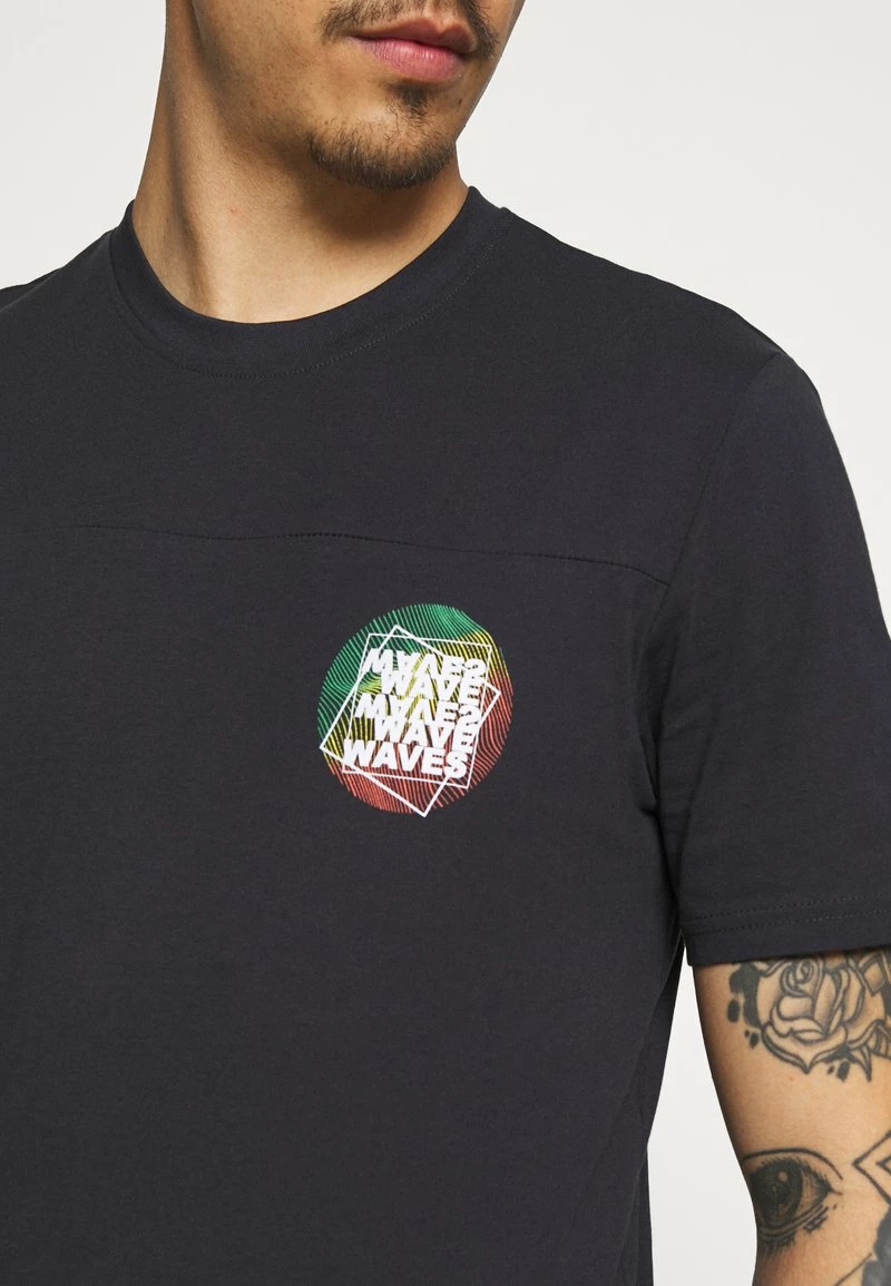 Only & Sons Herren ONSATIK LIFE TEE - T-Shirt Print - Dark Navy 5 Only & Sons Herren ONSATIK LIFE TEE - T-Shirt Print - Dark Navy – Bild 5