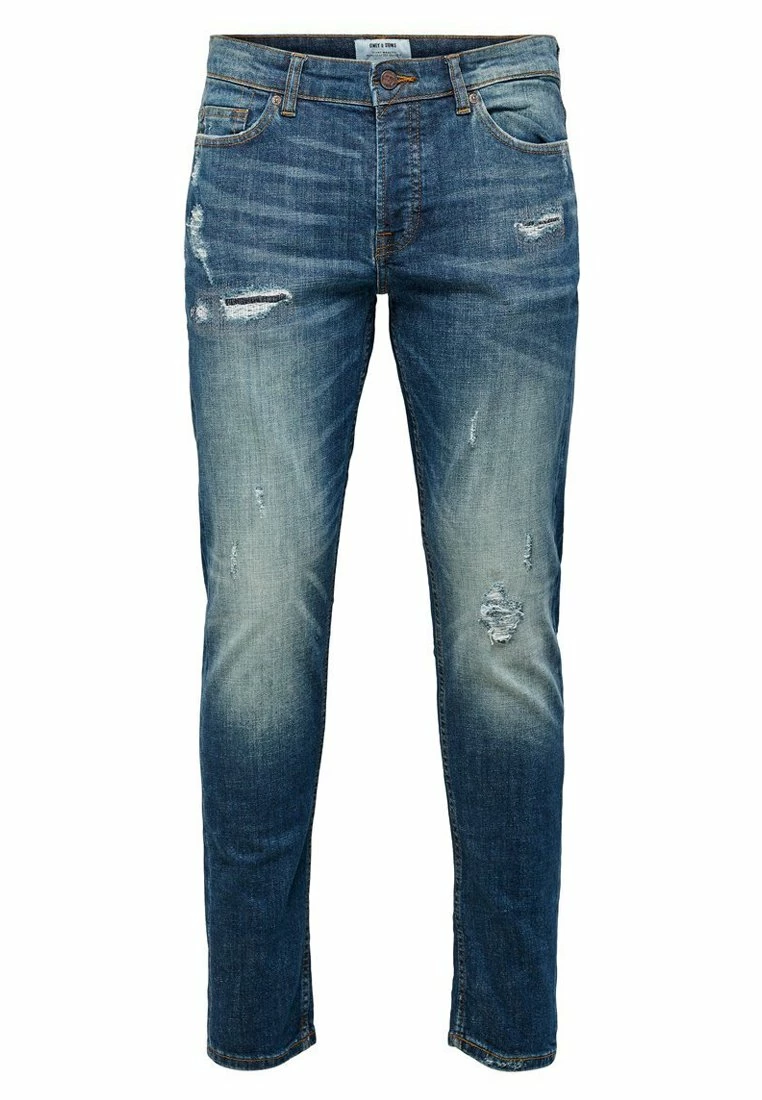 Only & Sons Herren ONSLOOM - Jeans Slim Fit - Blue Denim 5 Only & Sons Herren ONSLOOM - Jeans Slim Fit - Blue Denim – Bild 5