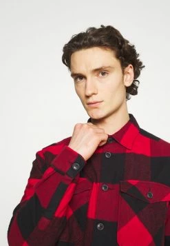 Only & Sons Herren ONSMILO LIFE CHECK - Hemd - Fiery Red -Only & Sons Geschäft e0c41ba8b8a64e1a80ac80ea727b2fb1