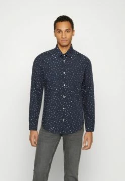 Only & Sons Herren ONSALBERT DITSY - Hemd - Dark Navy