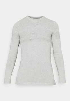 Only & Sons Herren ONSBACE CREW - Strickpullover - Light Grey Melange -Only & Sons Geschäft e1fbe5fd3be144ada3fc4473a7a340fc