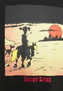 Only & Sons Herren ONSLUCKY LUKE LIFE REG TEE - T-Shirt Print - Black 5 Only & Sons Herren ONSLUCKY LUKE LIFE REG TEE - T-Shirt Print - Black -Only & Sons Geschäft e21c091dab1047b59e79eb73a476415a