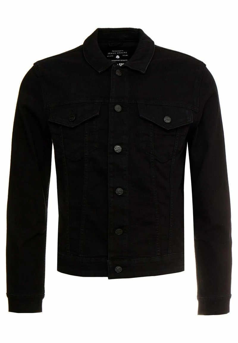 Only & Sons Herren ONSCOME TRUCKER - Jeansjacke - Black Denim 4 Only & Sons Herren ONSCOME TRUCKER - Jeansjacke - Black Denim – Bild 4