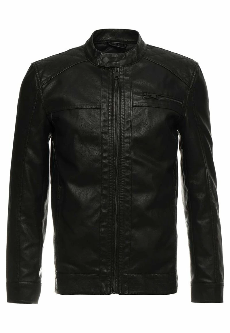 Only & Sons ONSAL - Kunstlederjacke - Black | Herren 4 Only & Sons ONSAL - Kunstlederjacke - Black | Herren – Bild 4