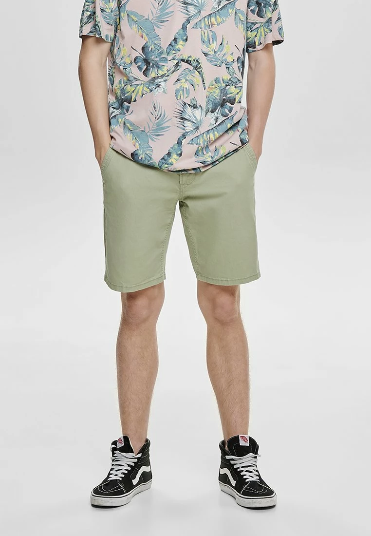 Only & Sons Shorts - Green | Herren 1 Only & Sons Shorts - Green | Herren