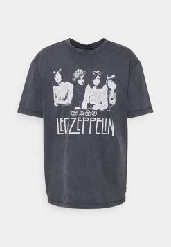Only & Sons ONSLEDZEPPELIN TEE UNISEX - T-Shirt Print - Black