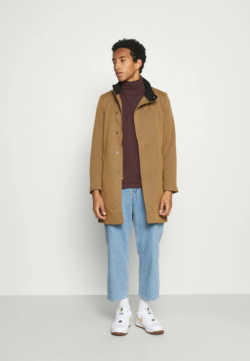 Only & Sons Herren ONSOSCAR KING COAT - Klassischer Mantel - Camel 2 Only & Sons Herren ONSOSCAR KING COAT - Klassischer Mantel - Camel – Bild 2