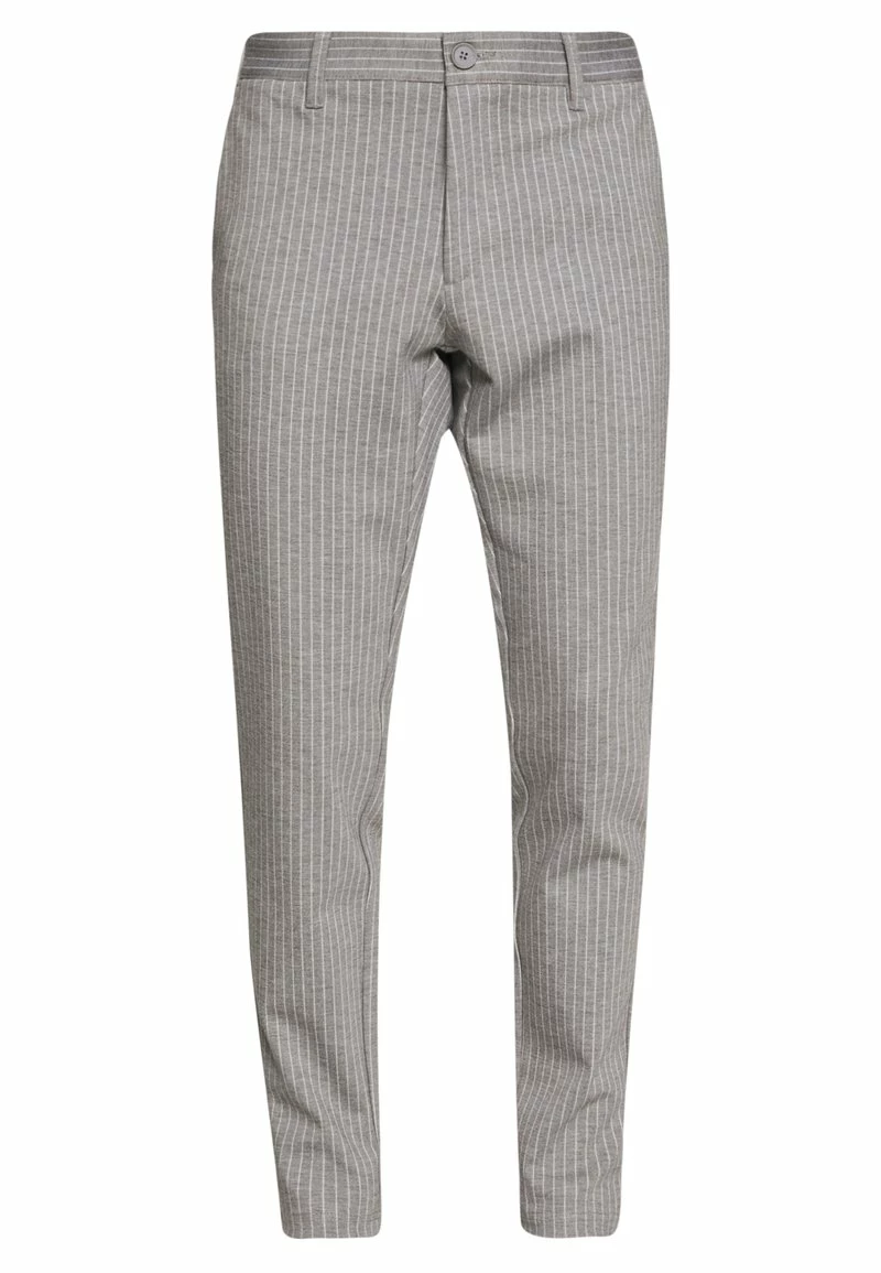 Only & Sons Herren ONSMARK PANT STRIPE - Stoffhose - Light Grey Melange 4 Only & Sons Herren ONSMARK PANT STRIPE - Stoffhose - Light Grey Melange – Bild 4
