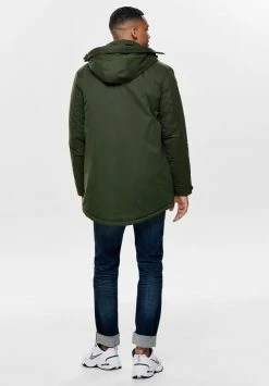 Only & Sons Herren ONSETHAN - Parka - Olive -Only & Sons Geschäft e54b4c2fafe947bcb5f5dacd4aab216d