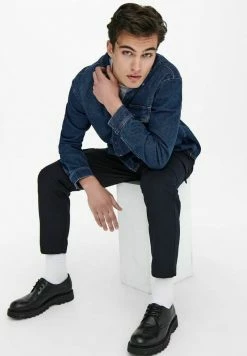 Only & Sons Herren Jeansjacke - Blue Denim -Only & Sons Geschäft e6067be03bff450ab513fe5d9cc34f21