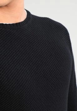 Only & Sons Herren ONSDAN STRUCTURE CREW NECK - Strickpullover - Black -Only & Sons Geschäft e6e1ebf4e4634dd594c158caf12b7976