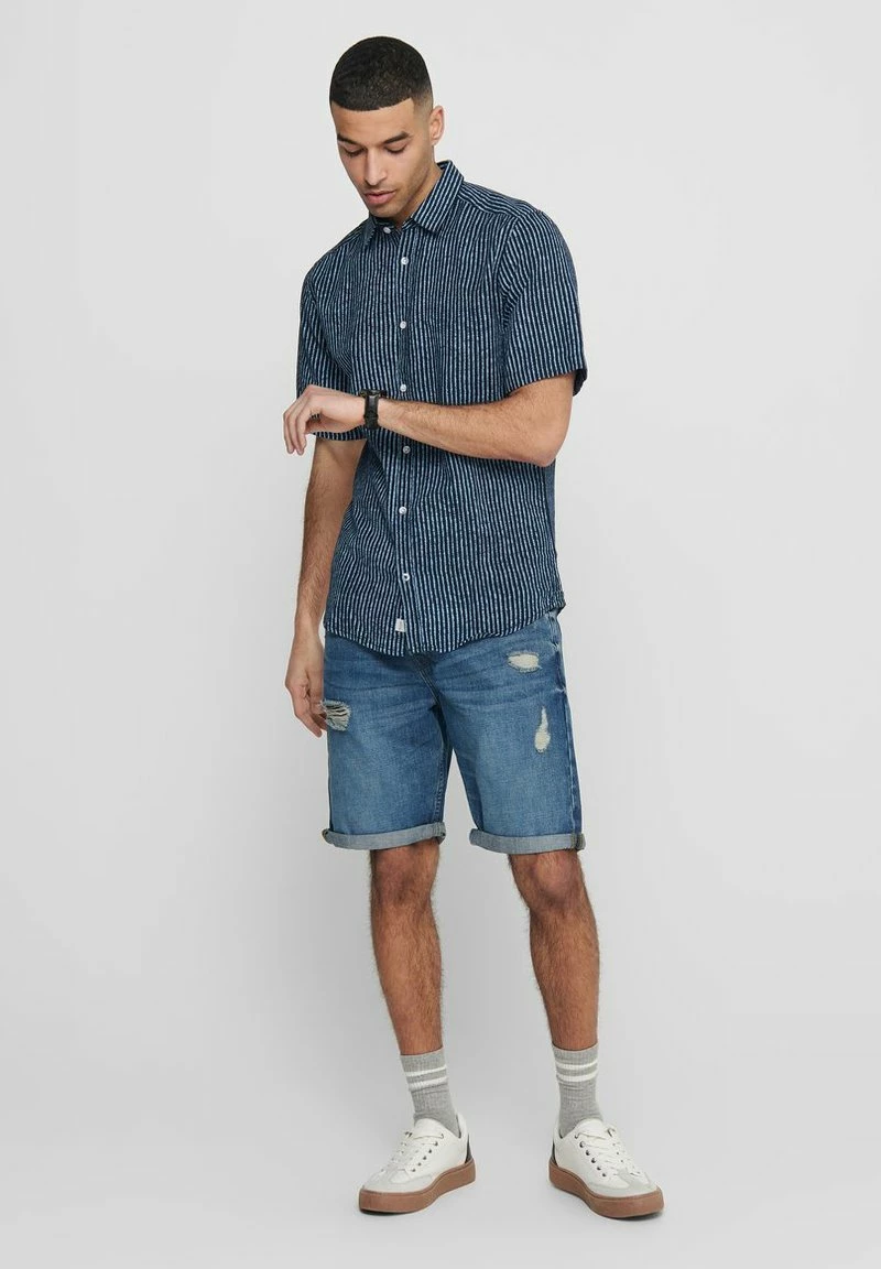 Only & Sons Herren Hemd - Aquatic 2 Only & Sons Herren Hemd - Aquatic – Bild 2