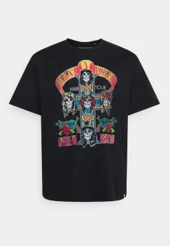 Only & Sons Herren ONSGUNS LIFE PLUS - T-Shirt Print - Black