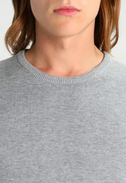 Only & Sons Herren ONSALEX CREW NECK - Strickpullover - Medium Grey Melange -Only & Sons Geschäft e7e21b2c69e94ca6813e6139f975e6be