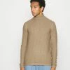 Only & Sons Herren ONSLOCCER - Strickpullover - Chinchilla