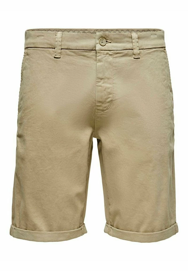Only & Sons ONSPETER OVERDYED - Shorts - Chinchilla | Herren 1 Only & Sons ONSPETER OVERDYED - Shorts - Chinchilla | Herren