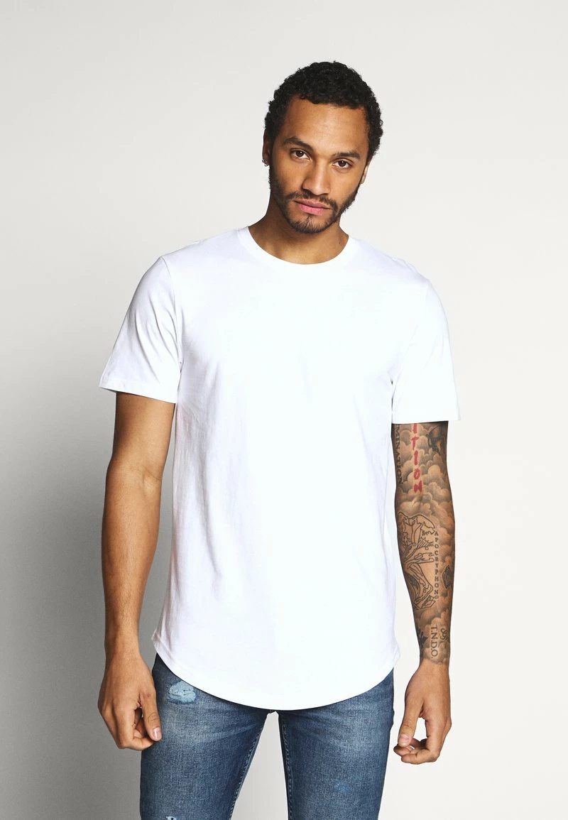 Only & Sons Herren ONSMATT LONGY SOLID STRIPE 2 PACK - T-Shirt Print - White 5 Only & Sons Herren ONSMATT LONGY SOLID STRIPE 2 PACK - T-Shirt Print - White – Bild 5