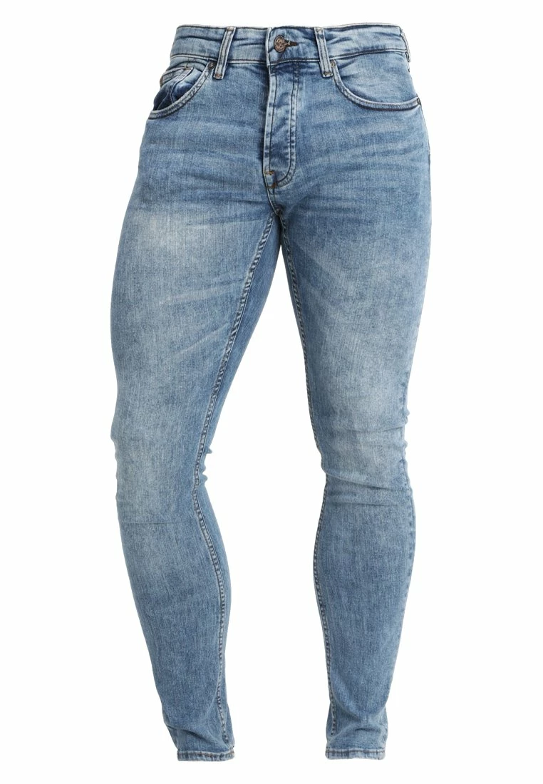 Only & Sons Herren ONSSPUN WASHED - Jeans Slim Fit - Blue Denim 2 Only & Sons Herren ONSSPUN WASHED - Jeans Slim Fit - Blue Denim – Bild 2