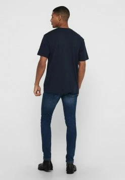 Only & Sons Herren T-Shirt Basic - Midnight Navy -Only & Sons Geschäft eba093257441499d994eafbc3f722af4