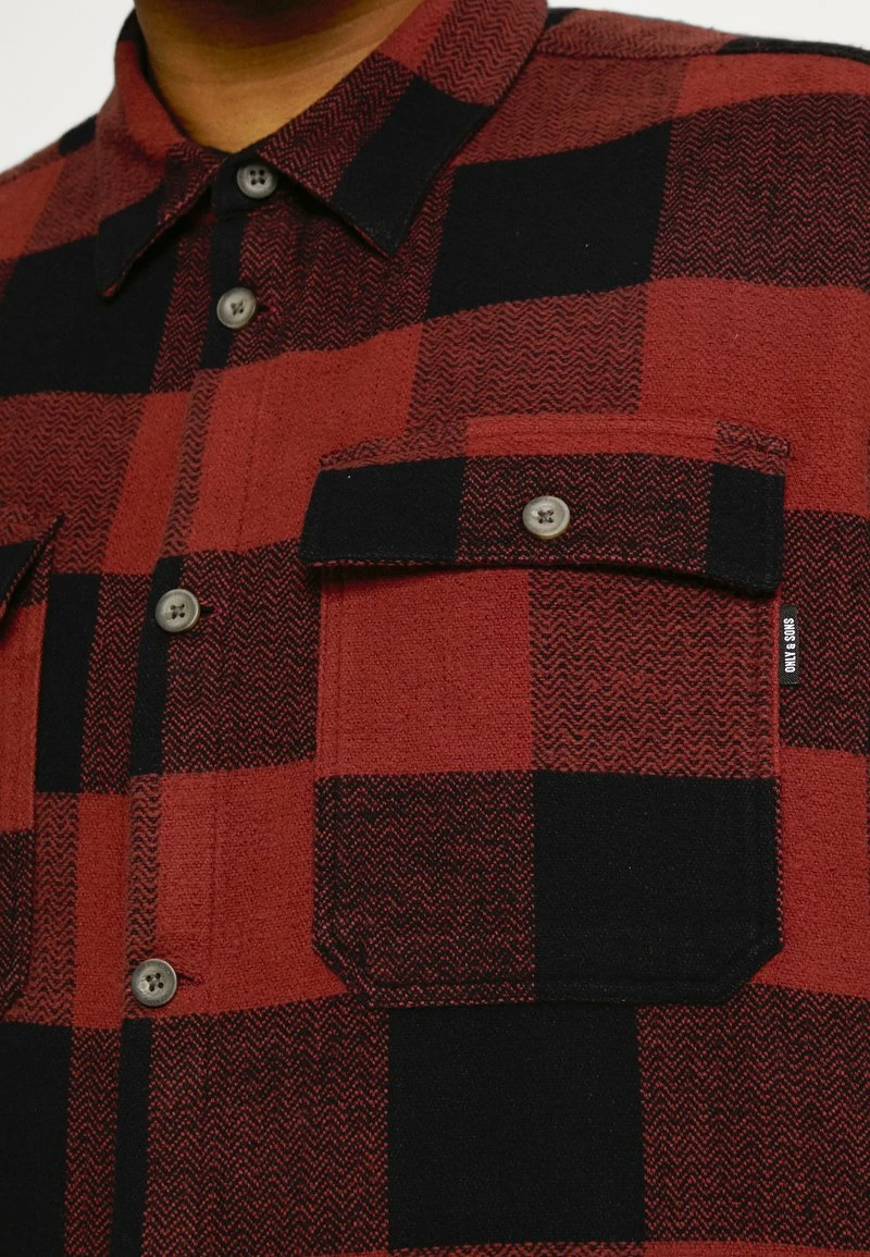 Only & Sons Herren ONSSCOTT LIFE CHECK OVERSHIRT - Leichte Jacke - Andorra 6 Only & Sons Herren ONSSCOTT LIFE CHECK OVERSHIRT - Leichte Jacke - Andorra – Bild 6