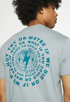 Only & Sons Herren ONSARNE LIFE TEE - T-Shirt Print - Silver Blue -Only & Sons Geschäft ed071a8191f64b75b7b4b527f2a005b6