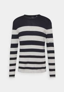 Only & Sons Herren ONSDON STRIPED CREW NECK - Strickpullover - Dark Navy