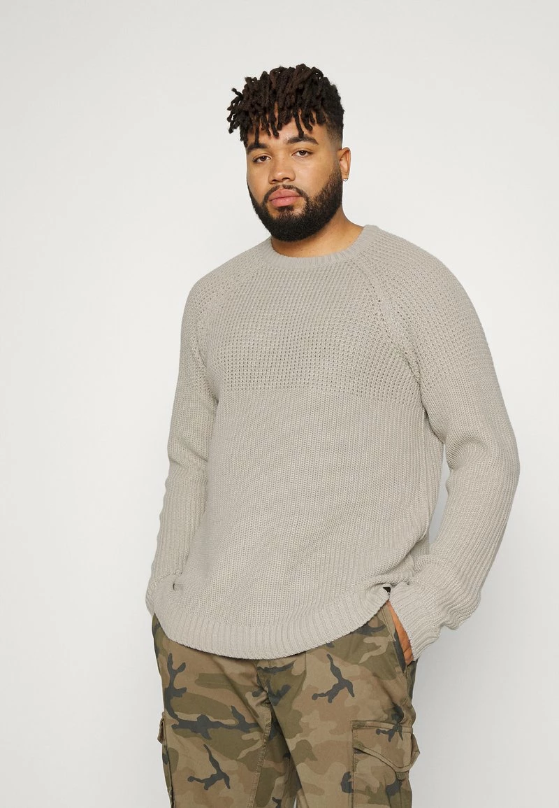 Only & Sons Herren ONSKELVIN CREW NECK - Strickpullover - Pelican 1 Only & Sons Herren ONSKELVIN CREW NECK - Strickpullover - Pelican