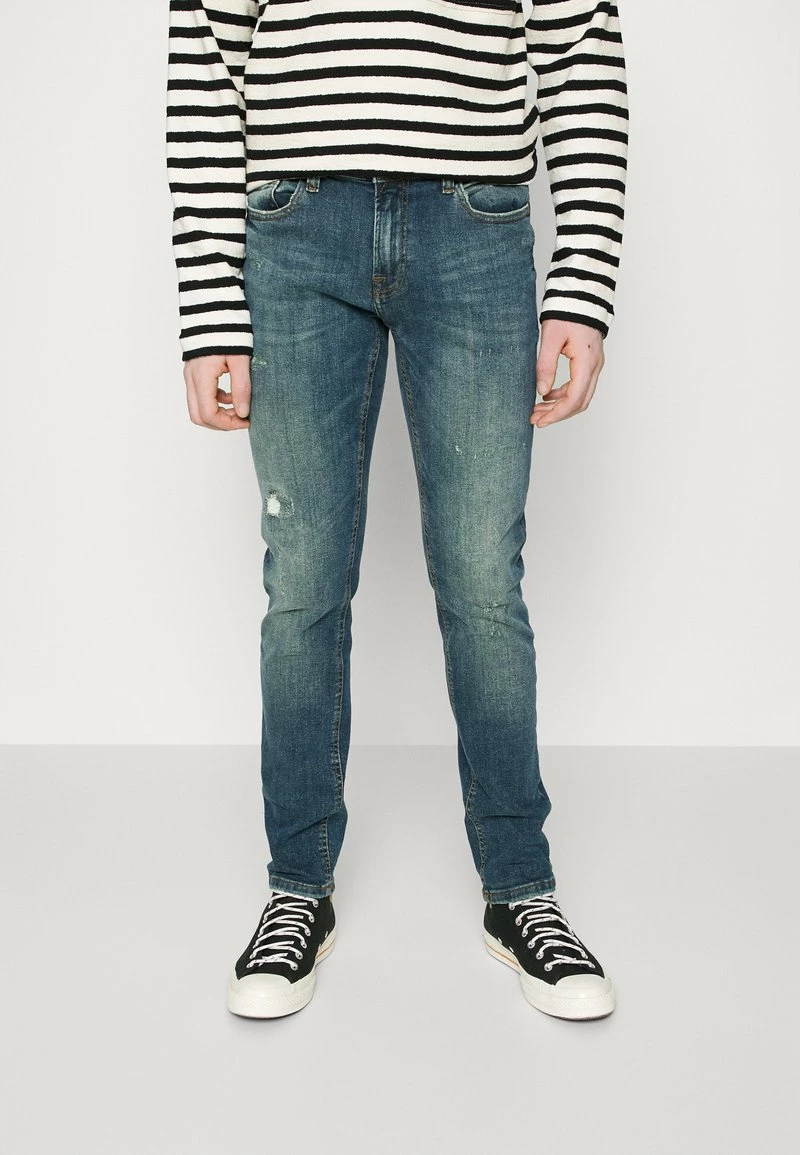 Only & Sons Herren ONSLOOM LIFE - Jeans Slim Fit - Blue Denim 1 Only & Sons Herren ONSLOOM LIFE - Jeans Slim Fit - Blue Denim