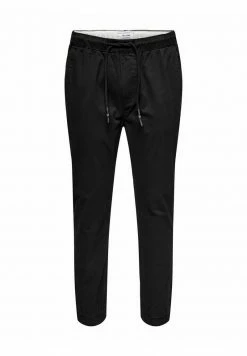 Only & Sons Herren ONSLINUS LIFE WORK - Stoffhose - Black -Only & Sons Geschäft ef0a14a62de2498ba37c674647dea80e