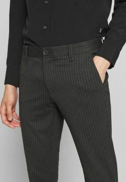 Only & Sons Herren ONSMARK PANT STRIPE - Stoffhose - Dark Grey Melange -Only & Sons Geschäft ef589794477444ba8fb5f5af396ee950
