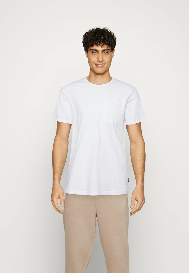 Only & Sons Herren ONSROY - T-Shirt Basic - Bright White 1 Only & Sons Herren ONSROY - T-Shirt Basic - Bright White