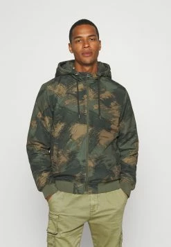 Only & Sons Herren ONSMASON HOOD JACKET - Winterjacke - Olive Night