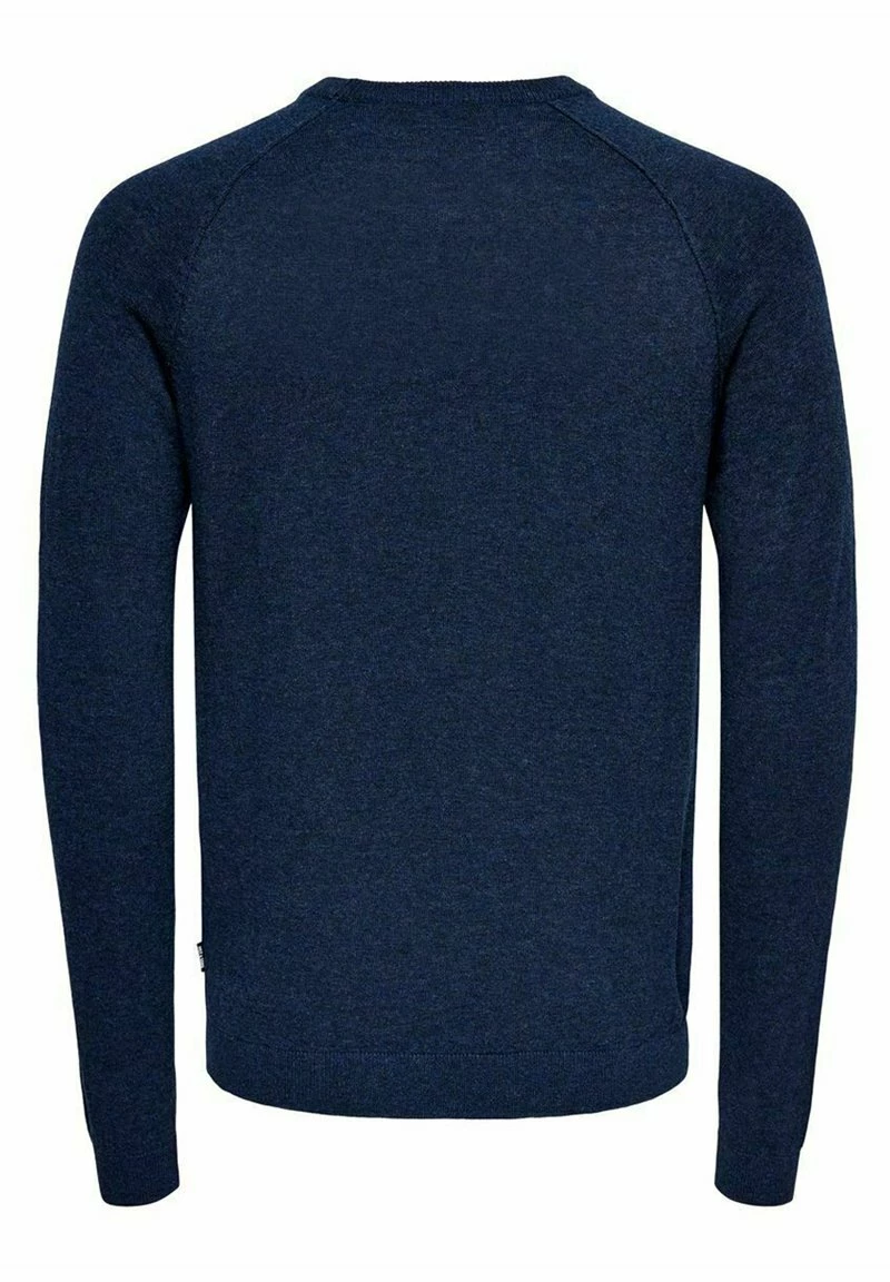 Only & Sons Herren Strickpullover - Dark Navy 2 Only & Sons Herren Strickpullover - Dark Navy – Bild 2