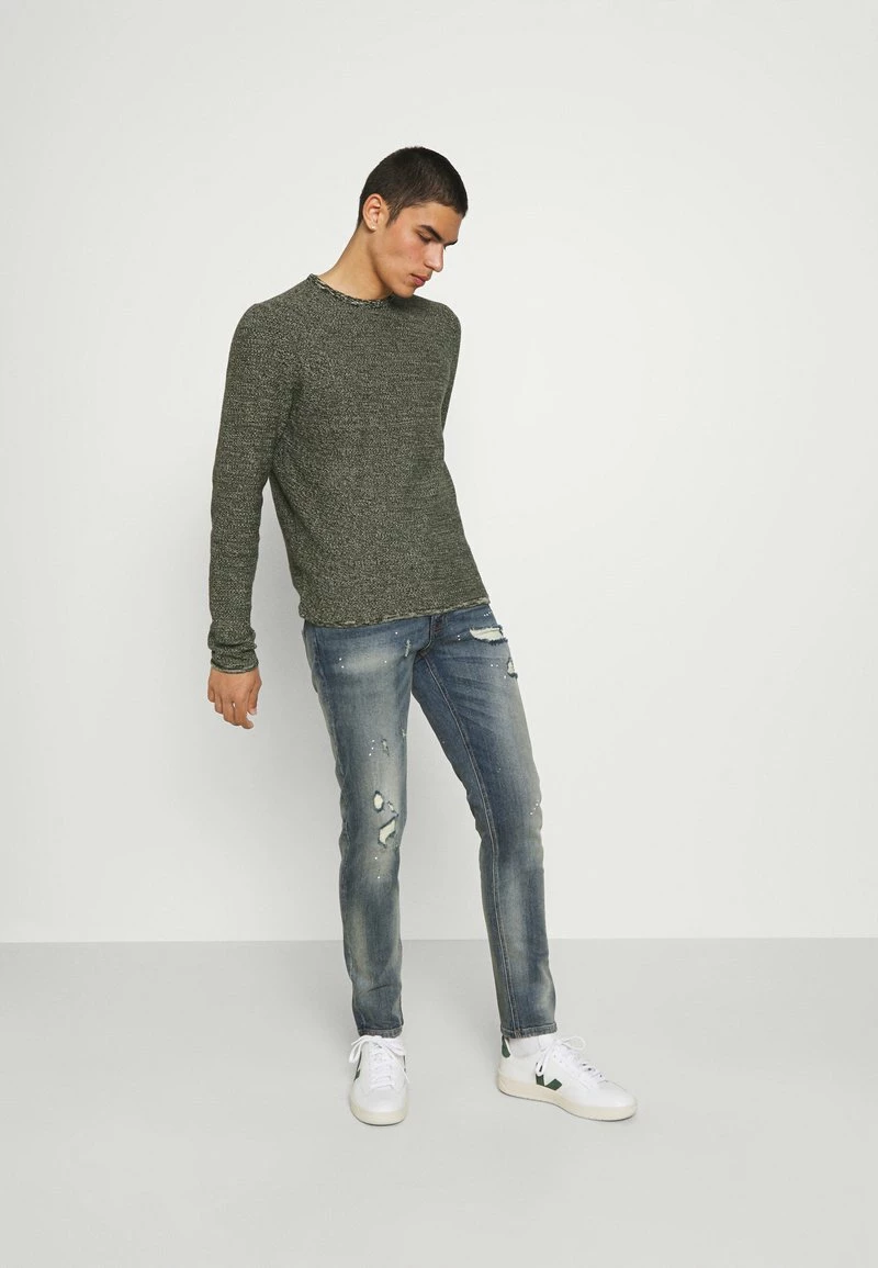 Only & Sons Herren ONSNIKO LIFECREW - Strickpullover - Dark Green 2 Only & Sons Herren ONSNIKO LIFECREW - Strickpullover - Dark Green – Bild 2