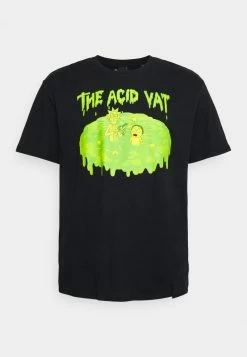 Only & Sons Herren ONSRICKNMORTY TEE - T-Shirt Print - Black