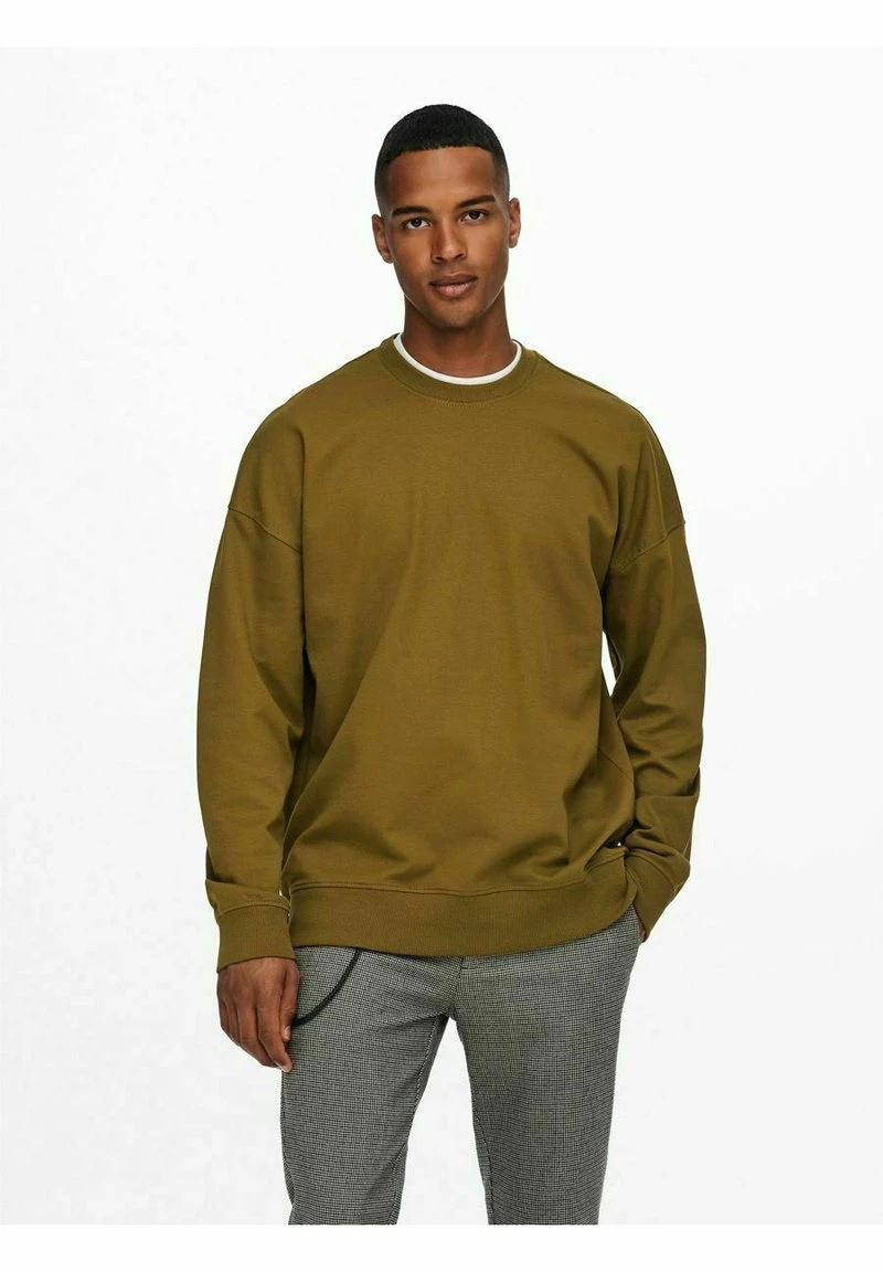 Only & Sons Herren Sweatshirt - Monks Robe 1 Only & Sons Herren Sweatshirt - Monks Robe