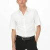 Only & Sons Herren Hemd - Bright White
