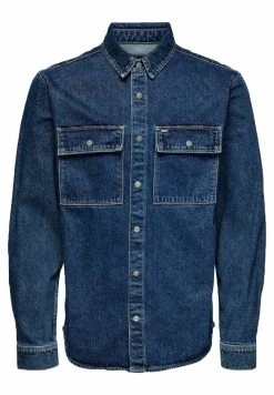 Only & Sons Herren Hemd - Blue Denim -Only & Sons Geschäft f46d8829e5524fb8895c77090522d1b0
