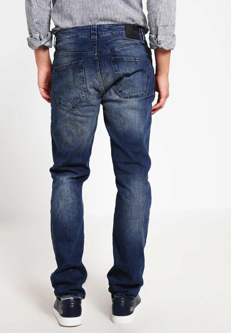 Only & Sons Herren ONSWEFT - Jeans Straight Leg - Dark Blue Denim 3 Only & Sons Herren ONSWEFT - Jeans Straight Leg - Dark Blue Denim – Bild 3