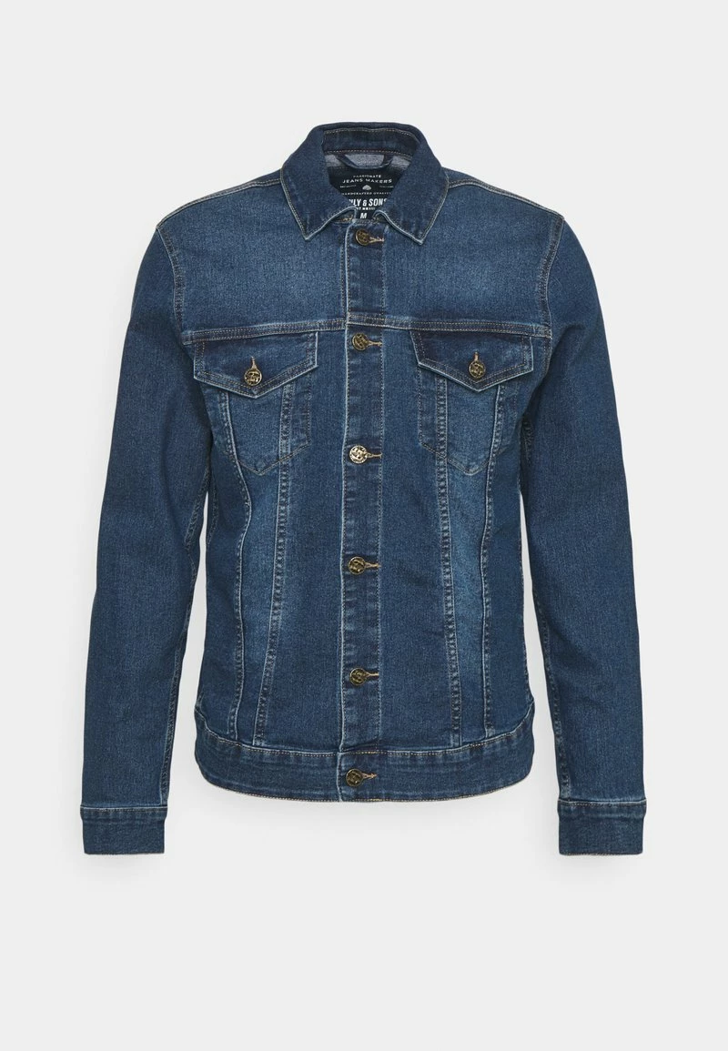 Only & Sons Herren ONSCOME LIFE TRUCKER - Jeansjacke - Blue Denim 5 Only & Sons Herren ONSCOME LIFE TRUCKER - Jeansjacke - Blue Denim – Bild 5