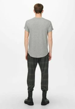 Only & Sons Herren KURZARM ONSMATT - T-Shirt Basic - Grey -Only & Sons Geschäft f5745a6315dd4201be0722f71f7b385d