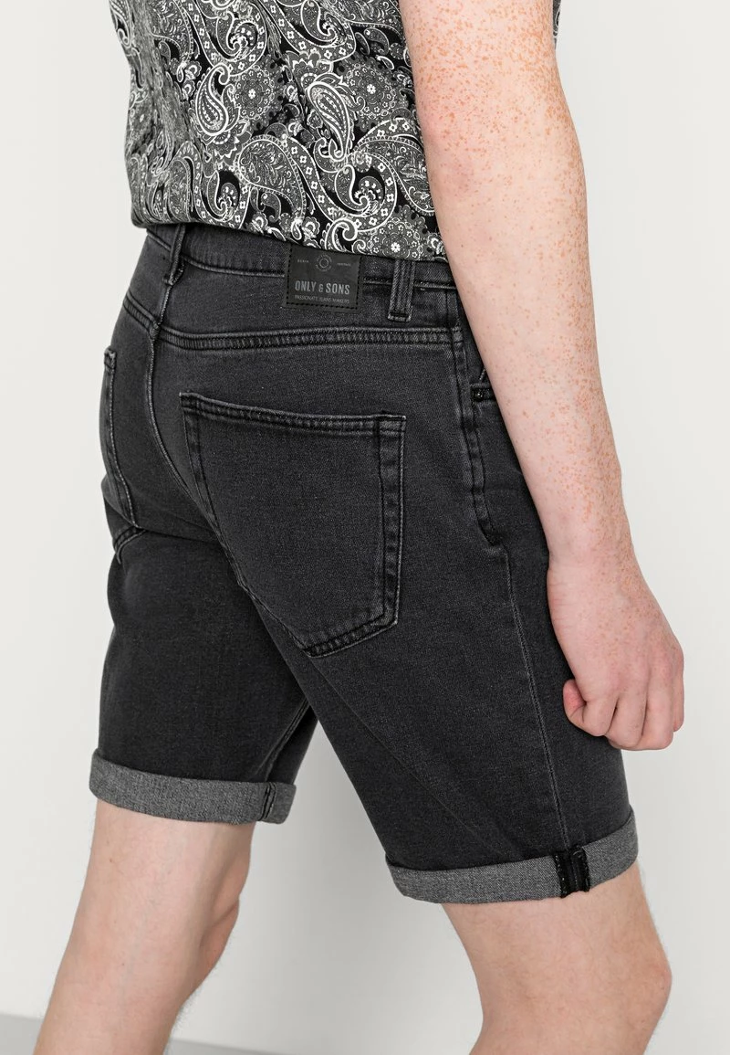 Only & Sons Herren ONSPLY - Jeans Shorts - Black 5 Only & Sons Herren ONSPLY - Jeans Shorts - Black – Bild 5
