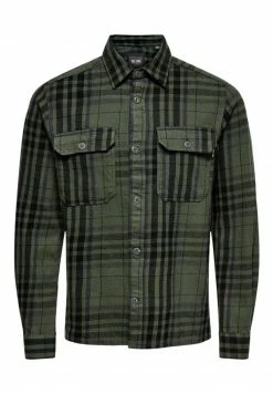 Only & Sons Herren Hemd - Peat -Only & Sons Geschäft f64b09fea65e482fb42a893b79f683fd